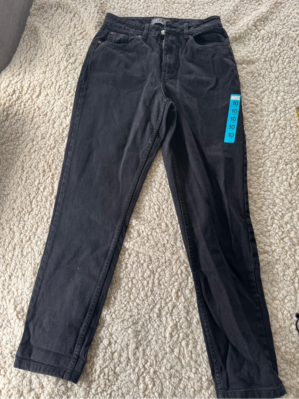Primark Black Slim Straight Jeans